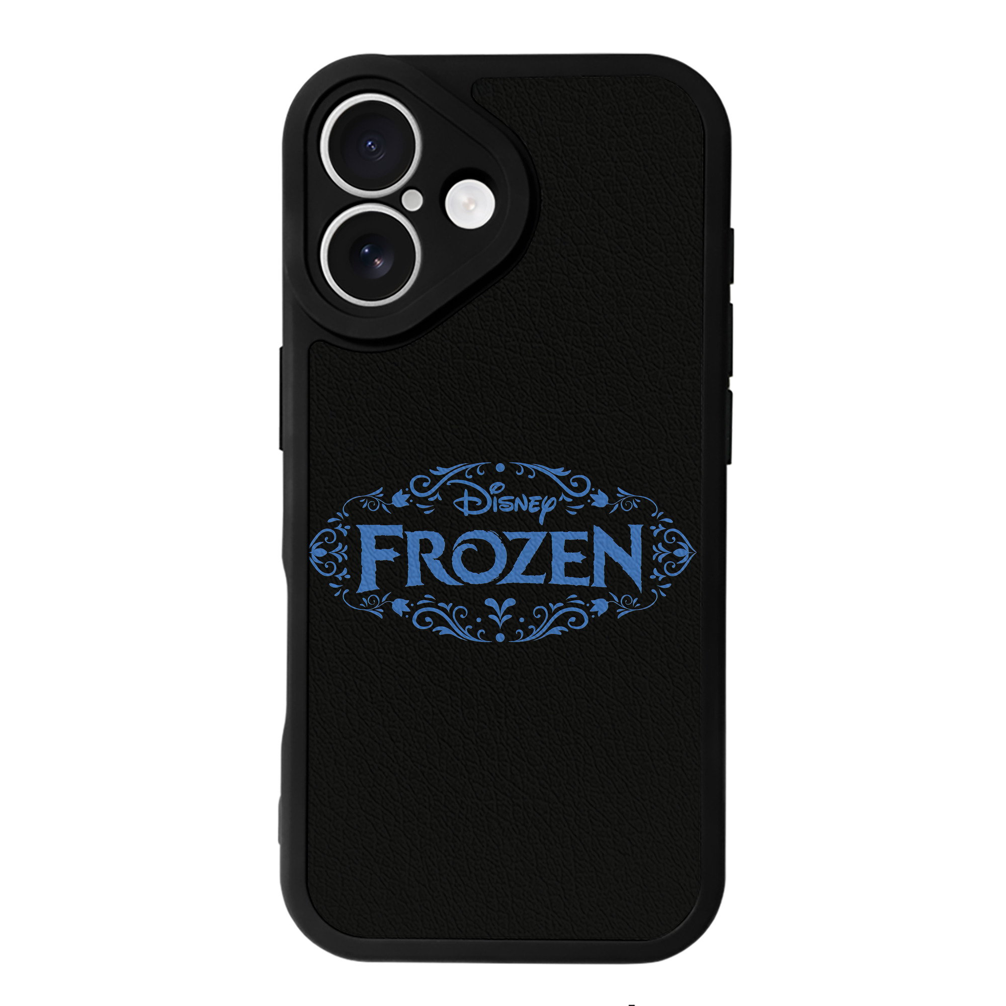 （画像用） アナと雪の女王 アンナ エルサ Frozen Anna Elsa 【iPhone 16シリーズ対応】シリコンスマホケース（レザー調） 材質：シリコン